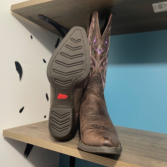 Justin Women’s Stampede Western Boot 7 - Picture 4 of 5